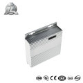 Extrusión de aluminio eléctrica ventilada 58x25 pequeña carcasa gris matel